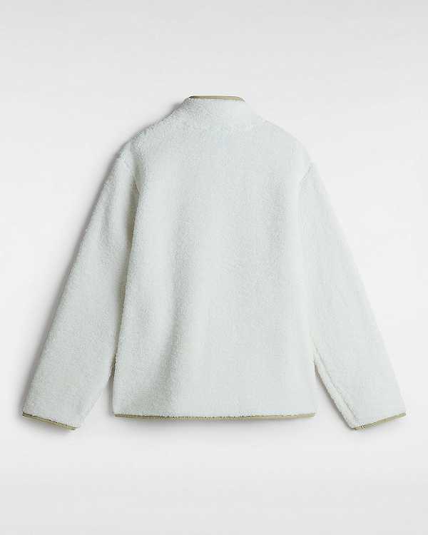 White Women Vans Boxed Sherpa Fleece Australia | VN8643075