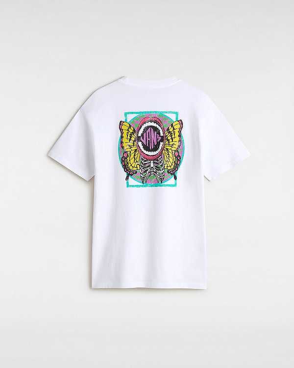 White Women Vans Ethereal T Shirts Australia | VN2643910