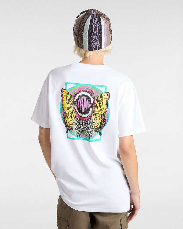 White Women Vans Ethereal T Shirts Australia | VN2643910