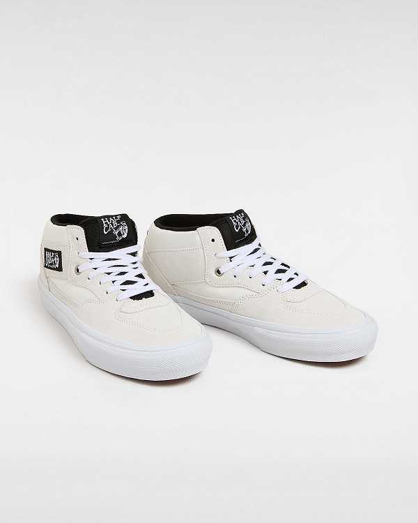 White Women Vans Half Cab Skate Shoes Australia | VN2438071