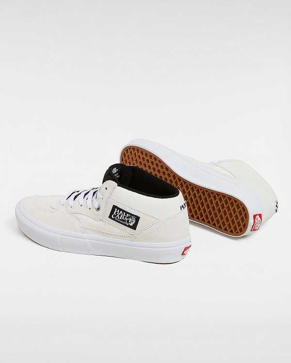 White Women Vans Half Cab Skate Shoes Australia | VN2438071