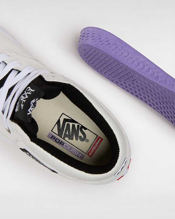 White Women Vans Half Cab Skate Shoes Australia | VN2438071