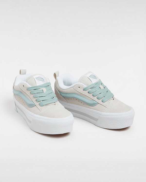 White Women Vans Knu Stack Sneakers Australia | VN7916508