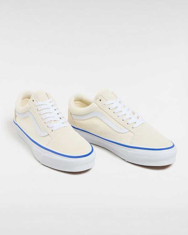 White Women Vans Premium Old Skool 36 Skate Shoes Australia | VN8975640