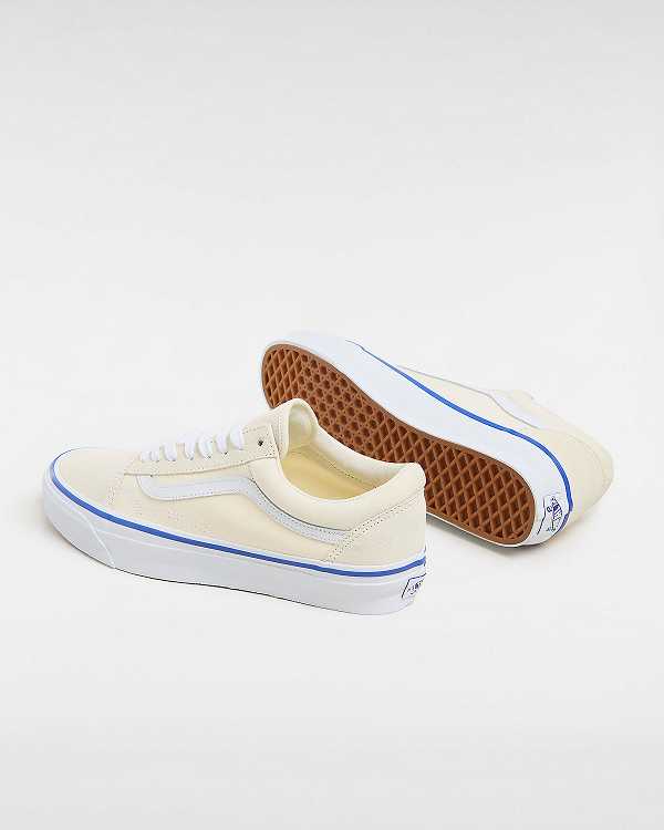 White Women Vans Premium Old Skool 36 Skate Shoes Australia | VN8975640