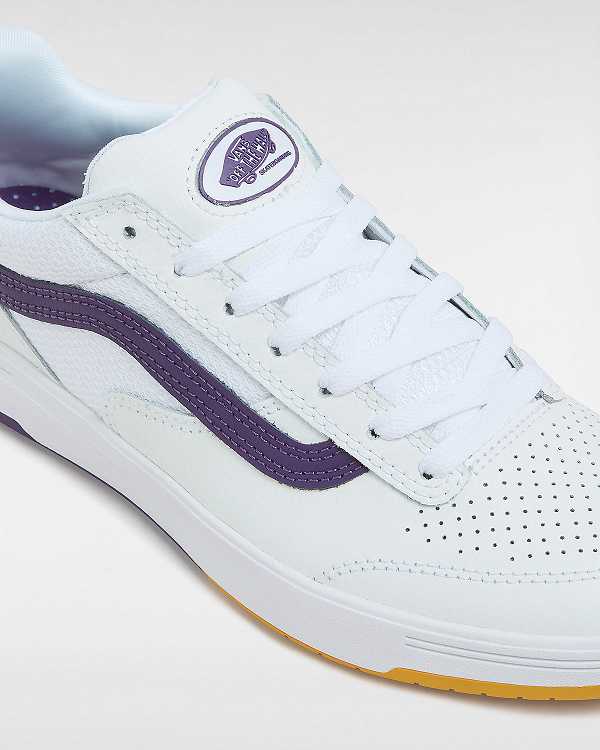 White Women Vans Skate Zahba Athletic Shoes Australia | VN9416537