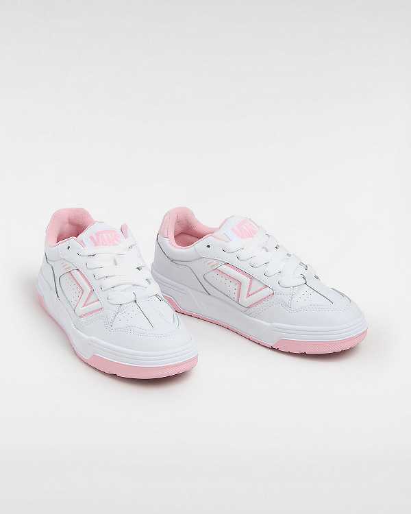 White / Pink Men Vans Upland Sneakers Australia | VN5639410