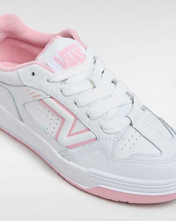 White / Pink Men Vans Upland Sneakers Australia | VN5639410