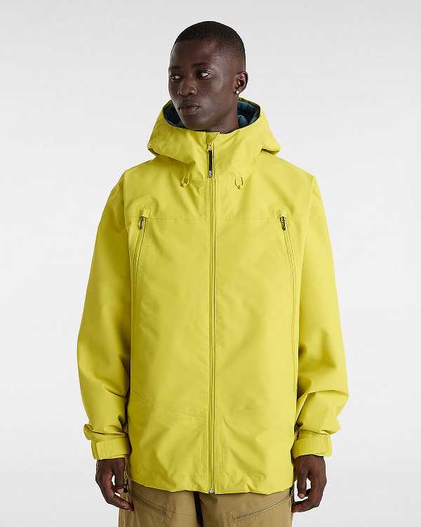 Yellow Men Vans MTE High-Country 3L Snowboard Jacket Australia | VN9705246